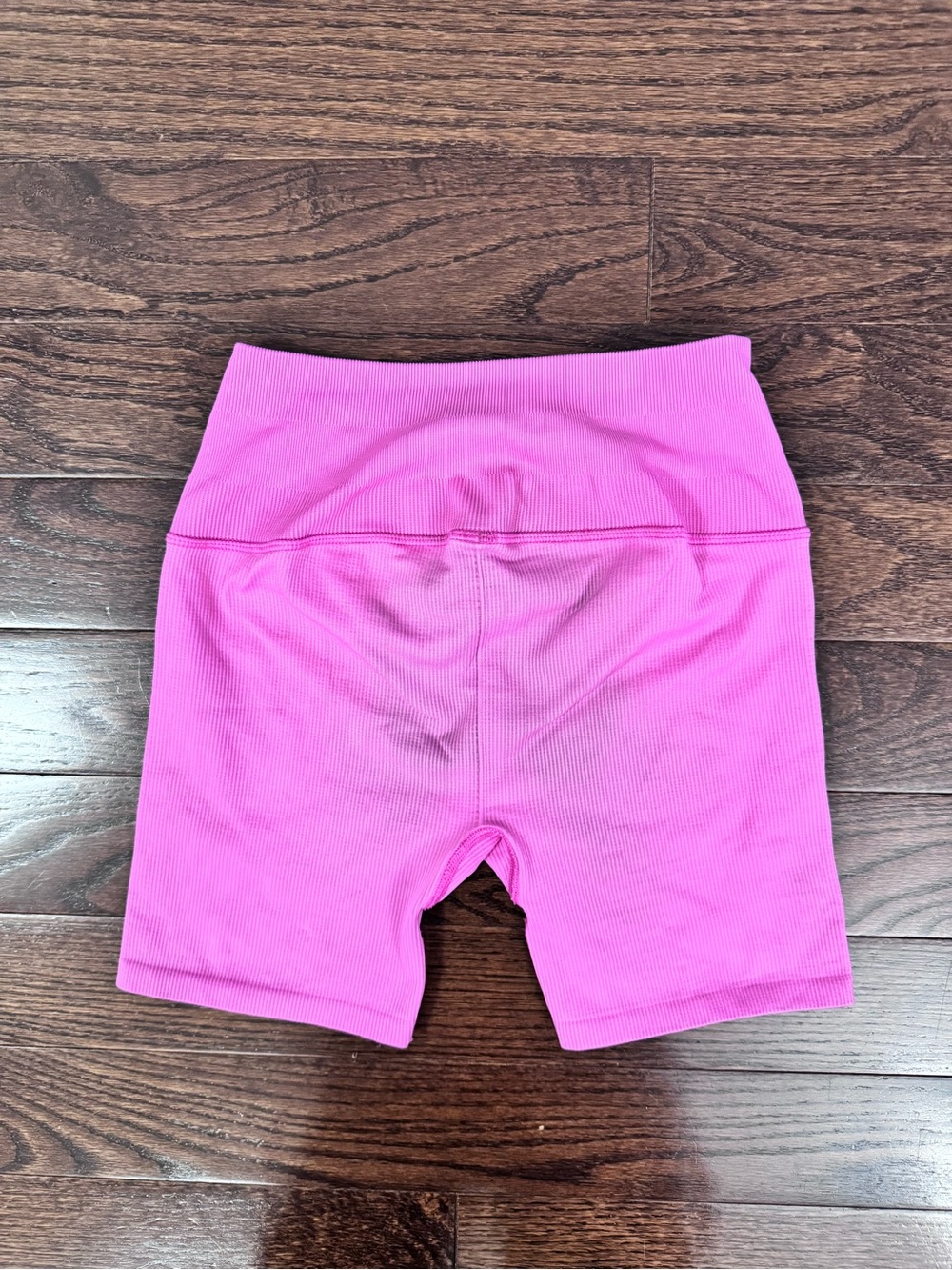 ALO Yoga 5" Seamless Ribbed Favorite Short Pink Size XS *READ Description - Picture 8 of 9